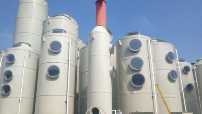 噴淋塔的工作原理是什么呢？