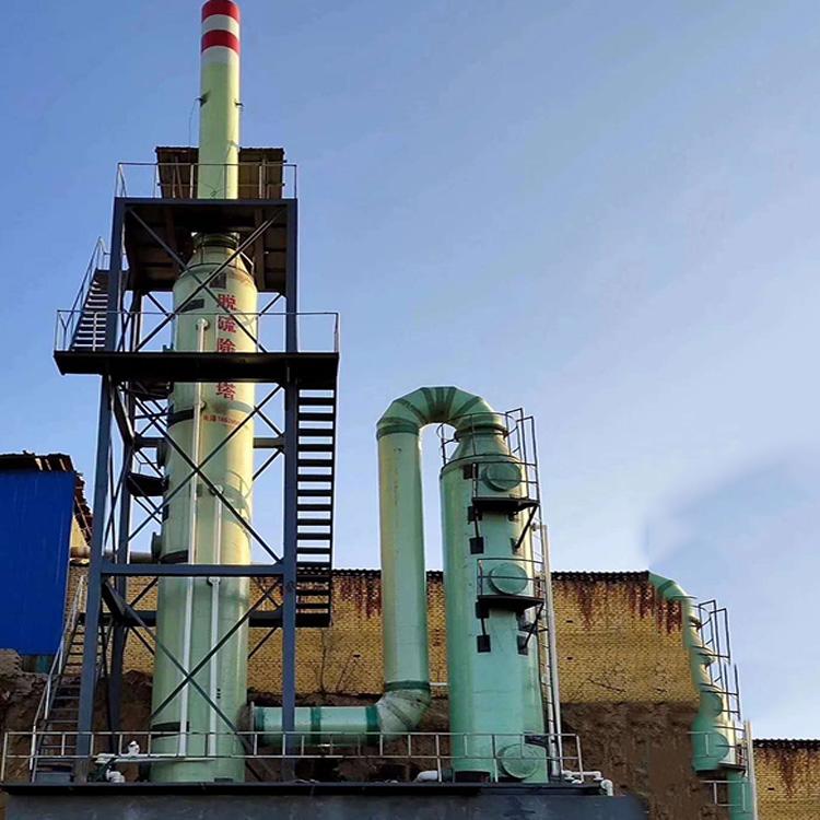 玻璃鋼噴淋塔設(shè)備適用于哪些行業(yè)做廢氣處理？